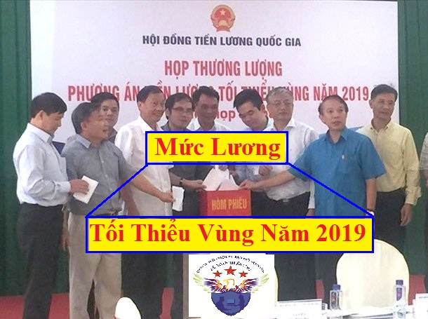 Mức lương tối thiểu vùng năm 2019 Mức lương tối thiểu vùng năm 2019
