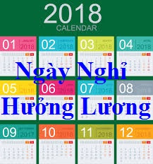 Những ngày nghỉ hưởng nguyên lương Những ngày nghỉ hưởng nguyên lương