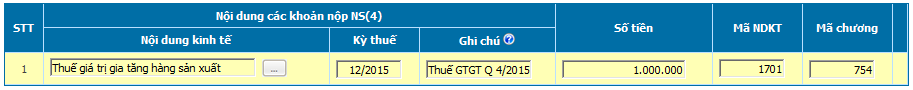 nộp tiền thuế điện tử nộp tiền thuế điện tử