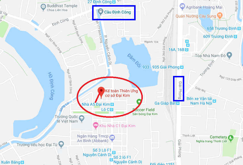 Bản đồ chỉ đường đến kế toán thiên ưng CS Đại Kim Bản đồ chỉ đường đến kế toán thiên ưng CS Đại Kim